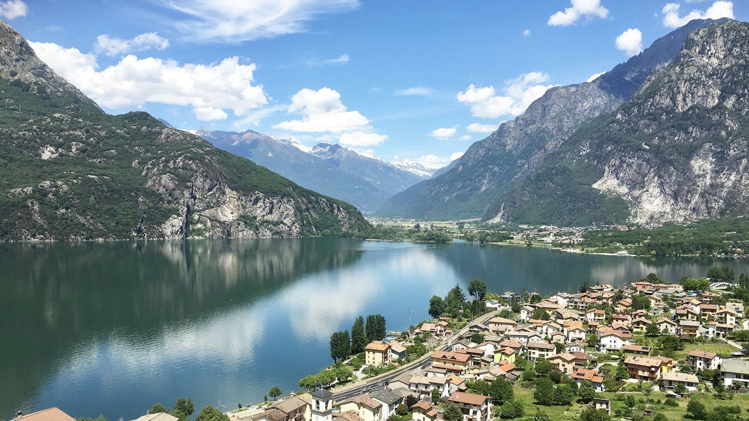 panorama lago di como